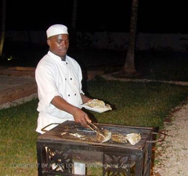 Hotel Dreams of Zanzibar, Pooldinner, DSC05850b